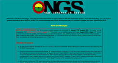 Desktop Screenshot of ngsmigrant.com